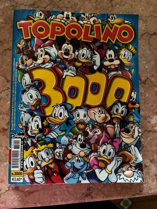 Topolino numero 3000 mai letto