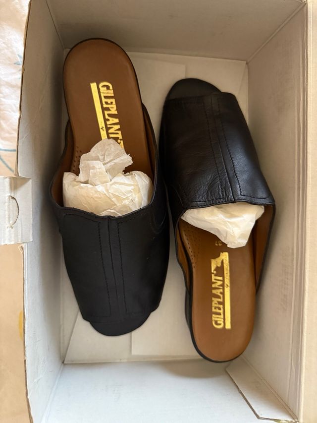 Sabot in vera pelle Gileplant n.37