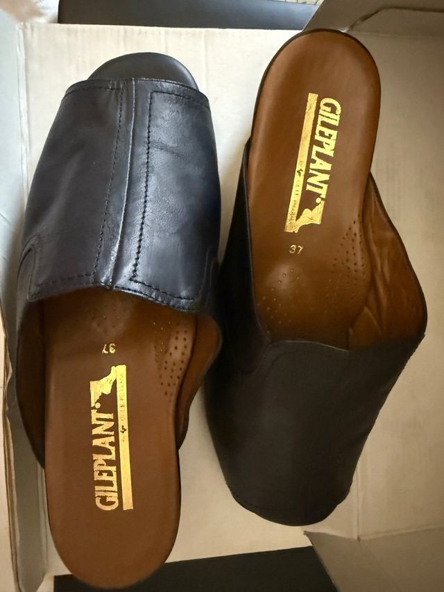 Sabot in vera pelle Gileplant n.37