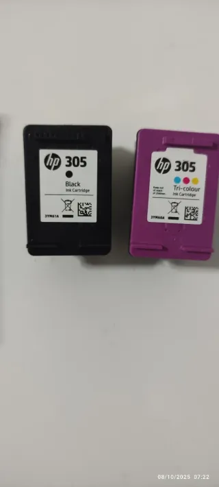 Cartuchos Tinta HP 305 Negro y Tricolor