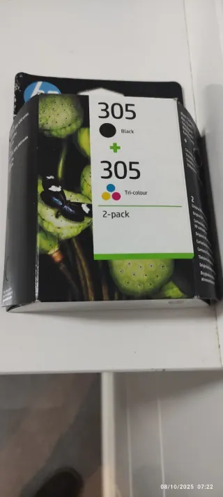 Cartuchos Tinta HP 305 Negro y Tricolor