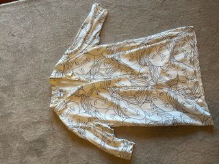 Vestido camisero Bimba y Lola estampado caras M