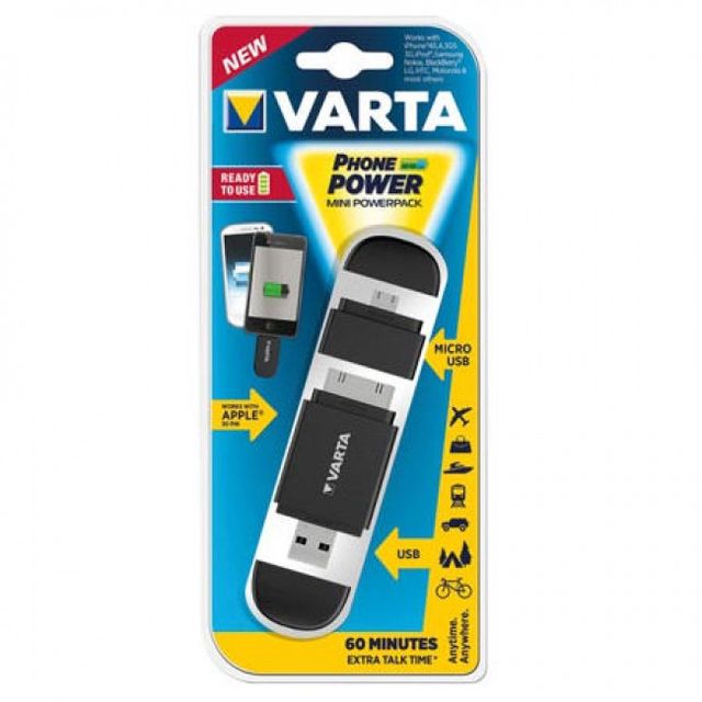 Varta Mini Powerpack Micro USB e Apple