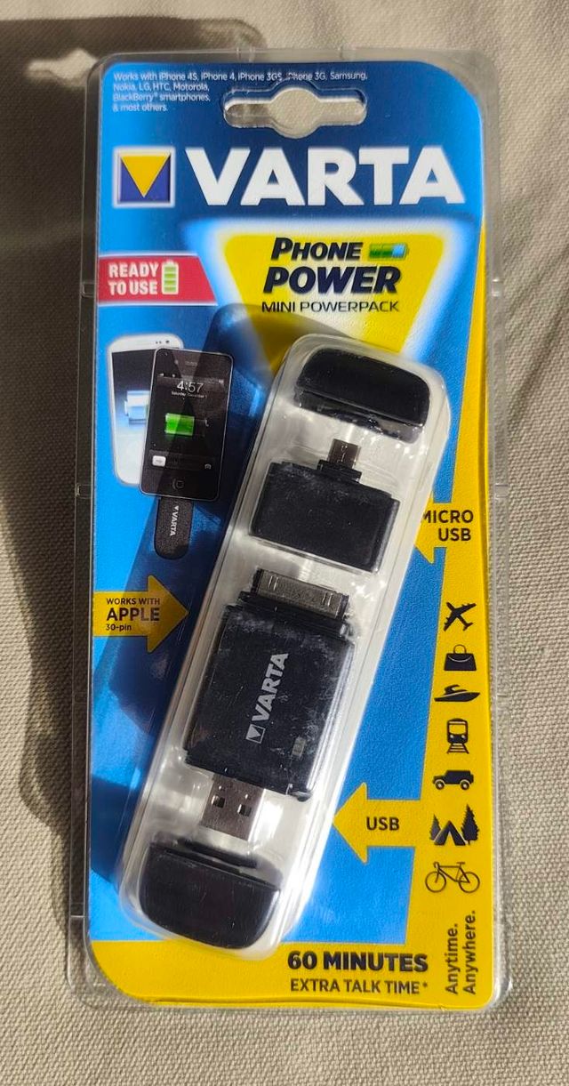 Varta Mini Powerpack Micro USB e Apple