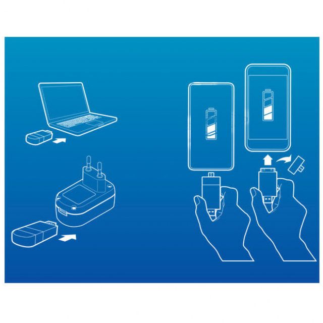 Varta Mini Powerpack Micro USB e Apple