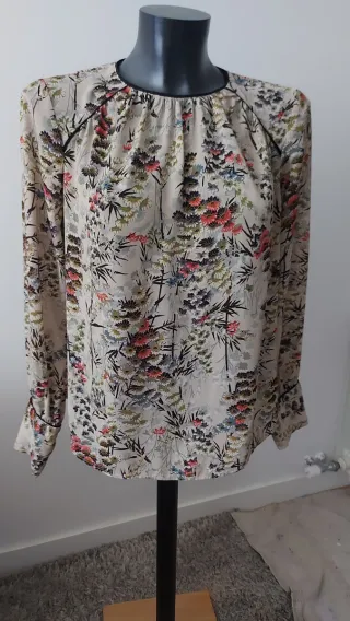 Blusa Estampado Japonés Talla M
