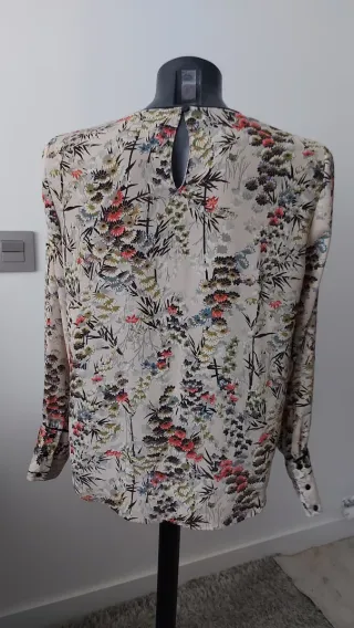 Blusa Estampado Japonés Talla M