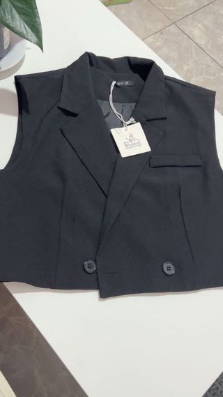 Pantalones cortos efecto piel Zara Talla S