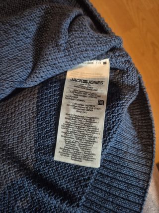 Jersey Jack Jones Azul y Negro