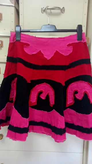 Gonna taglia 42 cm nuova negozio Hippi molto originale