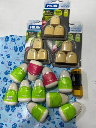 Lote de Gomas de Borrar Milan y Keyroad