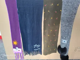 Set sciarpe bambino