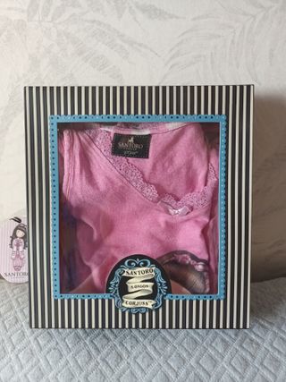 Pijama Gorjuss niña rosa