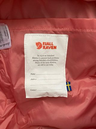 Mochila Fjallraven Kanken Rosa y Azul