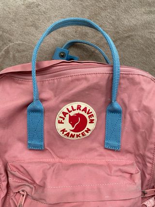Mochila Fjallraven Kanken Rosa y Azul