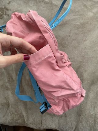 Mochila Fjallraven Kanken Rosa y Azul