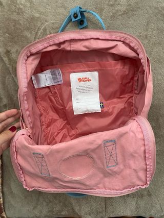 Mochila Fjallraven Kanken Rosa y Azul