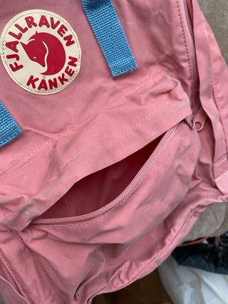 Mochila Fjallraven Kanken Rosa y Azul