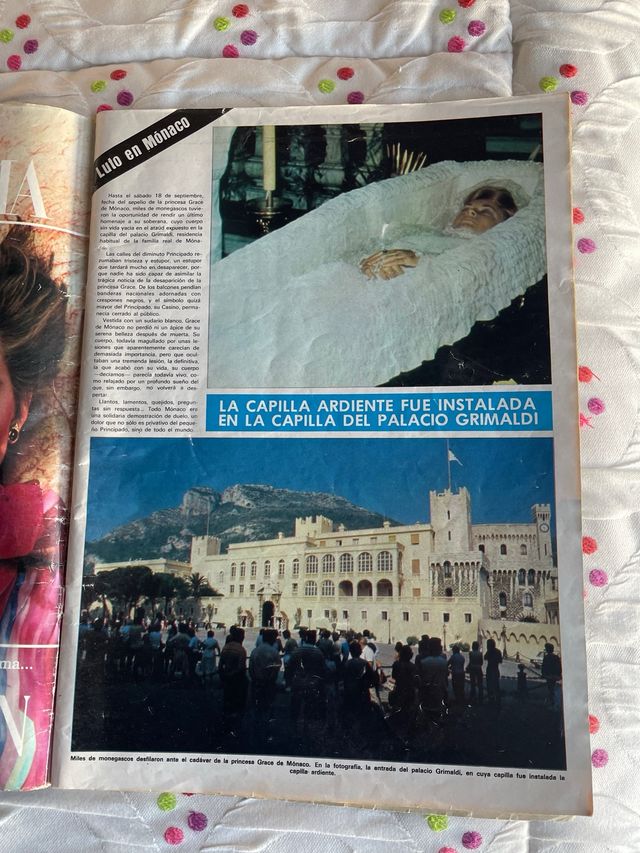 REVISTA SEMANA EL ENTIERRO DE GRACE DE MONACO