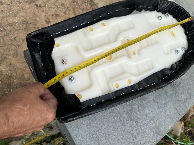 Asiento Cafe Racer Negro