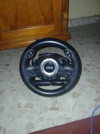 Volante GTR para PlayStation con pedales