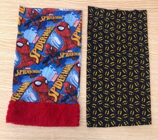 Braga cuello Spiderman y Batman