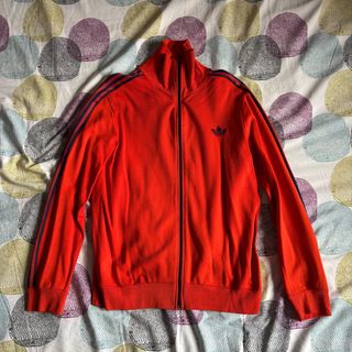 Chaqueta Adidas Vintage Años 80 Naranja