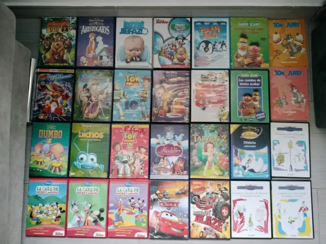 Colección DVDs Películas Animadas