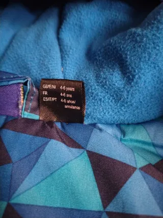 Anorak 4-6 años estampado