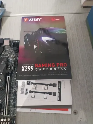 Placa Base MSI X299 Gaming Pro Carbon