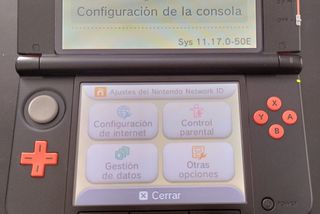 Nintendo 3DS LL/XL Naranja-Negro