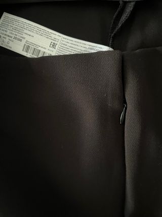 Pantalón Mango negro elástico