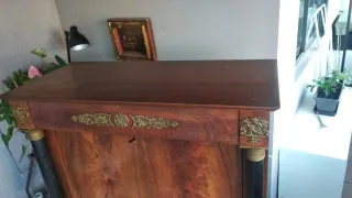 Secreter escritorio antiguo madera