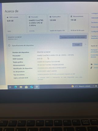 Portátil Toshiba Portege Z30 C Plata