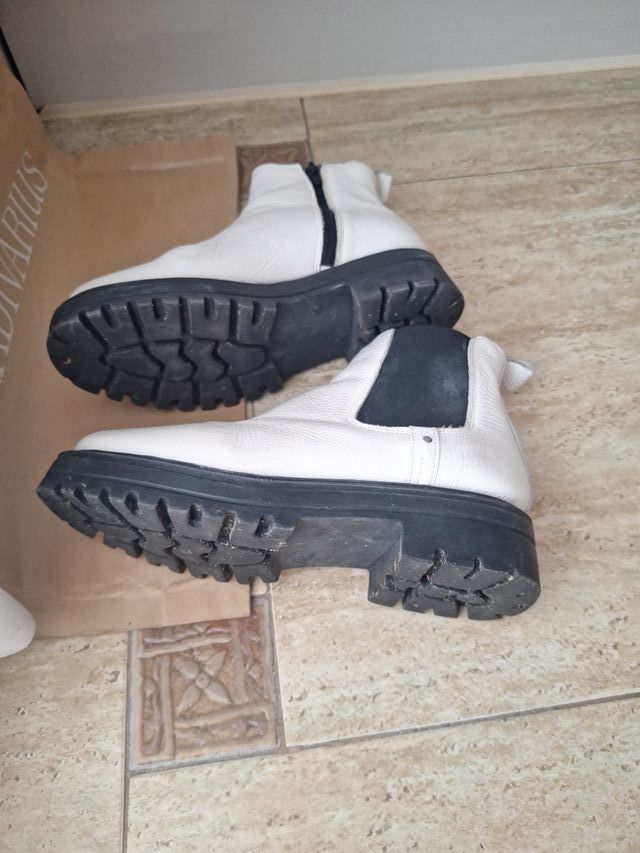 Botines blancos