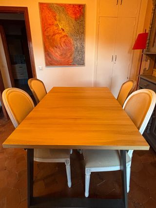 Mesa Comedor Extensible Madera 140/180x90