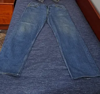 Pantalón Levi's 501 Original Hombre Azul