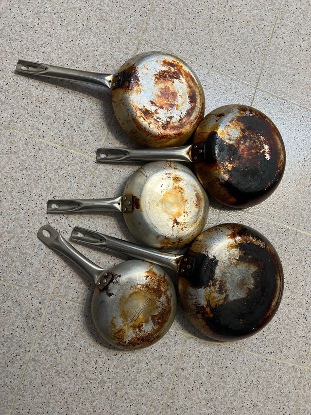 Juego sartenes 20, 22, 24, 26, 28 cm