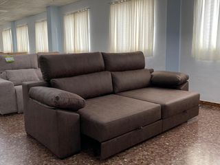 Nuevo sofa cama dos plazas marron