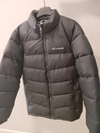 Abrigo plumas negro Columbia
