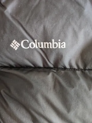 Abrigo plumas negro Columbia