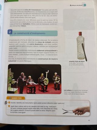 MUSICA I SERIE ESCOLTA ESO SABER FER