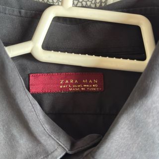 Camisa Zara Negra Talla L
