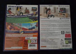Juegos Xbox 360 Kinect Joy Ride y Kinect Adventure