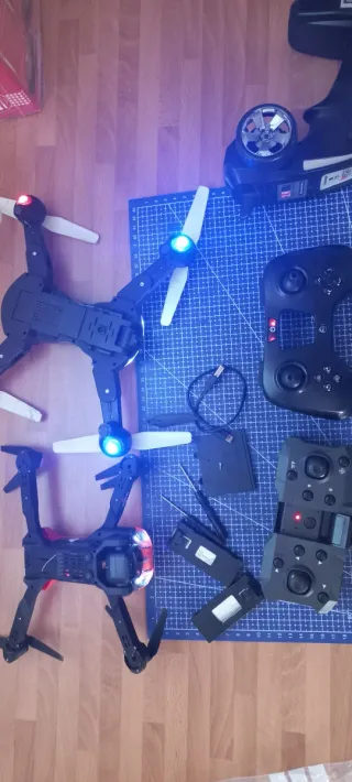 2 droni + accessori (parti)