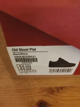 Vans Old Skool Platform Negras
