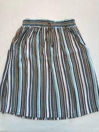 Falda ys Creative Rayas Multicolor
