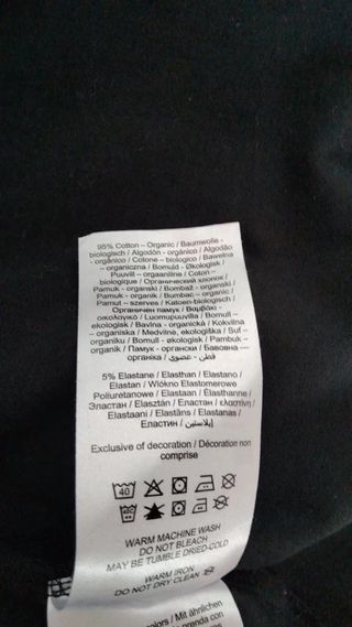 Maglia Mamalicious Nera Taglia 3XL