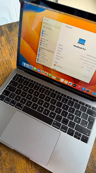 MacBook Pro 13" A1708 (2018) – Gris espacial 