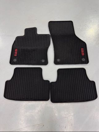 Alfombrillas Golf 7 GTI Goma Negro